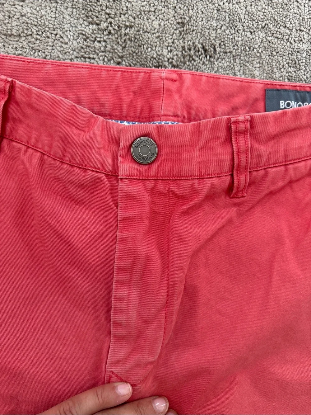 Bonobos Coral Flat Front Men's Shorts